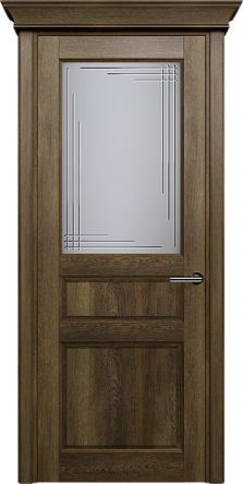 Дверь Status Classic 532 Грань Карниз Дуб Винтаж