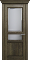 Дверь Status Classic 533 Грань Карниз Дуб Винтаж