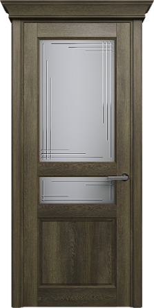 Дверь Status Classic 533 Грань Карниз Дуб Винтаж