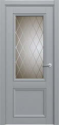 Дверь Status Neo Classic 1021 MILANO РОМБ сатинато бронза