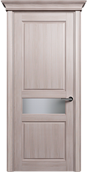 Дверь Status Classic 534 Белое сатинато Карниз Ясень