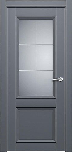 Дверь Status Neo Classic 1021 COSMO Итальянаская решетка сатинато белое