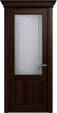 Дверь Status Classic 521 Грань Карниз Орех
