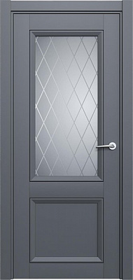 Дверь Status Neo Classic 1021 COSMO РОМБ сатинато белое