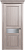 Дверь Status Classic 534 Белое сатинато Карниз Дуб Серый
