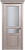Дверь Status Classic 533 Белое сатинато Карниз Дуб Серый
