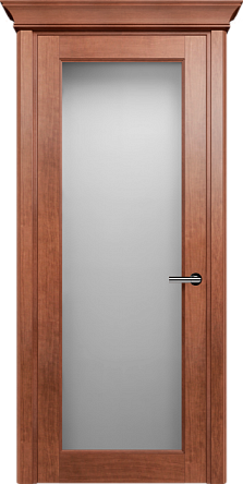 Дверь Status Classic 552 Белое сатинато Карниз Анегри