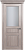 Дверь Status Classic 532 Белое сатинато Карниз Дуб Серый