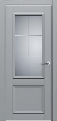 Дверь Status Neo Classic 1021 MILANO Итальянаская решетка сатинато белое